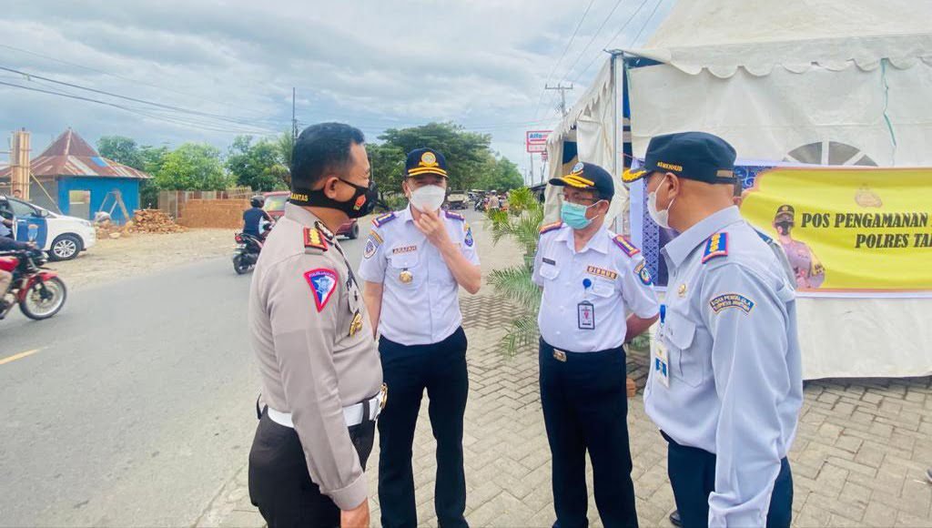 Kadishub-Dirlantas Polda Pantau Kesiapan Personel untuk Penyekatan Wilayah