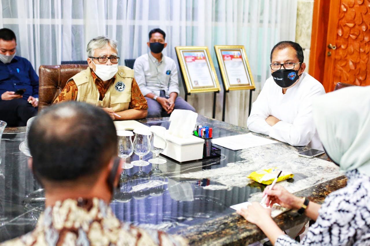 Hadirkan Kenyamanan Masyarakat, Juru Sembelih Halal Sulsel Temui Walikota
