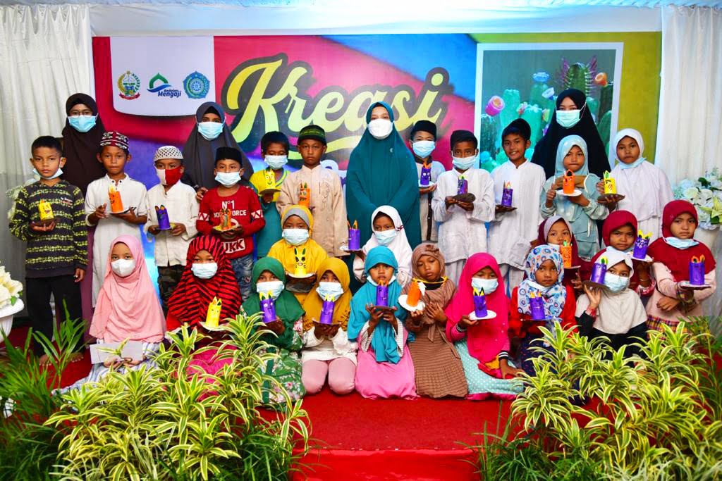 Digelar PKK Sulsel, Antusiasnya Anak-anak Tampilkan Kreasi Limbah Plastik