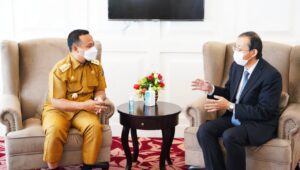 Kunjungan Konsuler Jepang yang Baru, Plt Gubernur Sulsel Harap Kerjasama Terus Terjalin