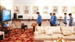 Ikuti Harkitnas ke-113, bersama Sekprov Sulsel, Amson: Momentum bangkitnya Indonesia di masa Pandemi