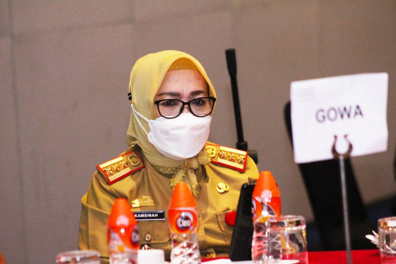 Penjabat Sekretaris Daerah (Sekda) Kabupaten Gowa, Hj. Kamsinah