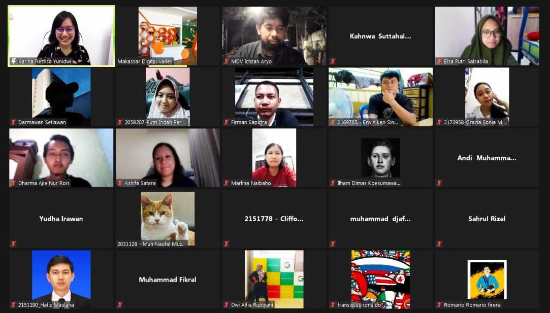 Makassar Digital Valley Hadirkan UX Researcher dari Unicorn Startup di Online Class Creavision