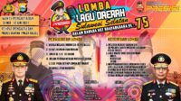 Lomba Menyanyi Lagu Daerah, Ketua Panitia Polres Maros: Khusus Usia 16-35 Tahun