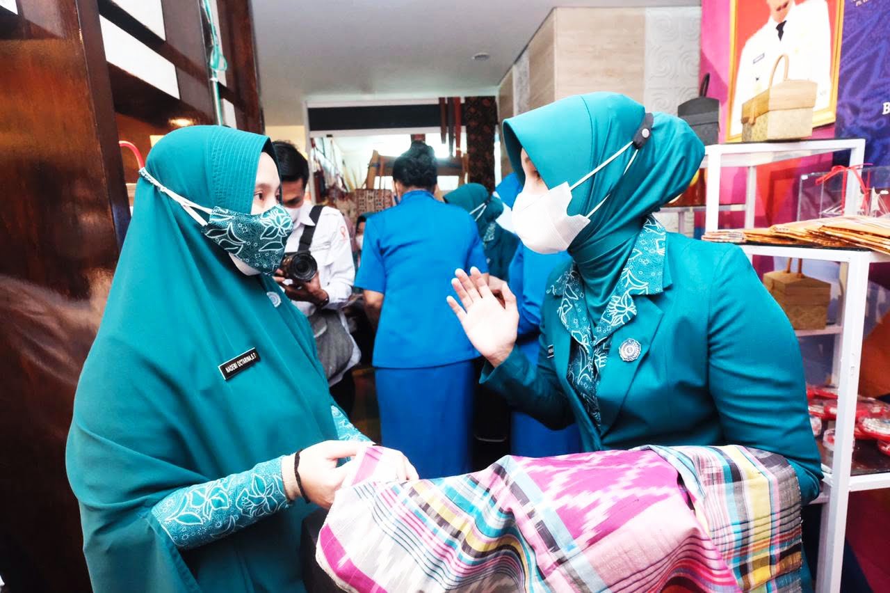Priska Adnan Perkenalkan Produk UMKM Gowa di HKG Sulsel