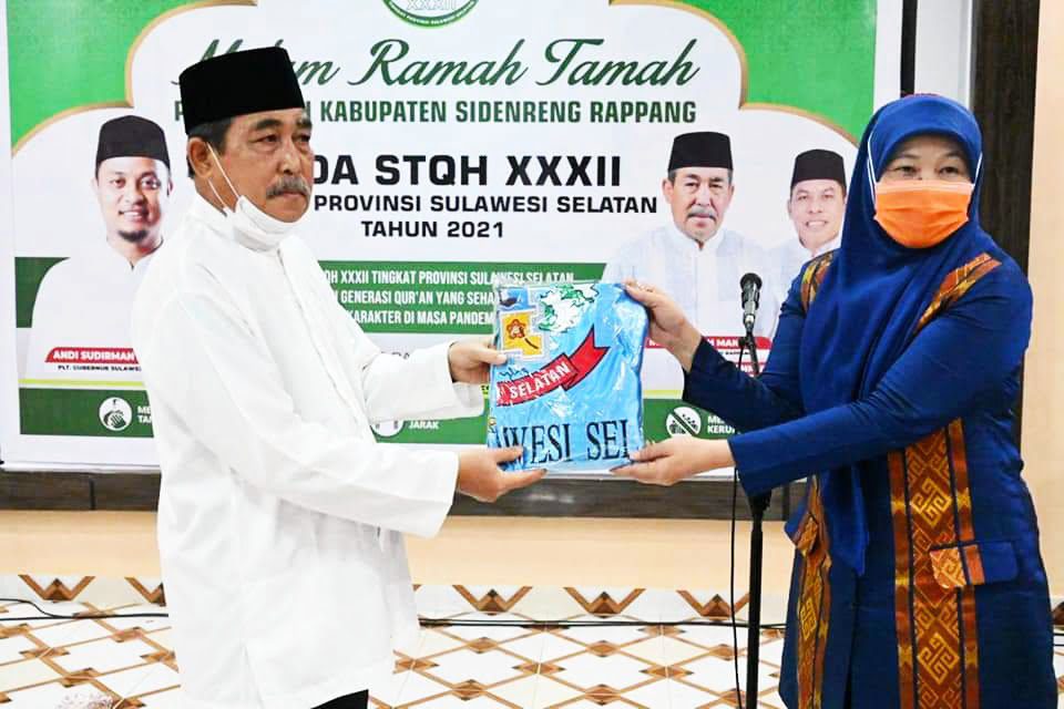 Plt Kebiro Kesra, Dewan Juri dan Panitia STQH ke-32 Ramah Tamah bersama Bupati Sidrap