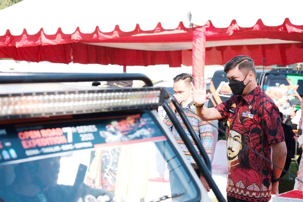 Bupati Gowa Ikuti Lepas Peserta Open Road Expedition 7 Th Series 2021