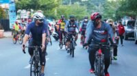 Danny Jalin Silaturahim Bersepeda Santai Bersama Forkopimda