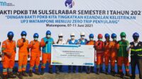 Tingkatkan Keandalan Jaringan Di Bone, PLN Terjunkan 63 Personel pada Bakti PDKB