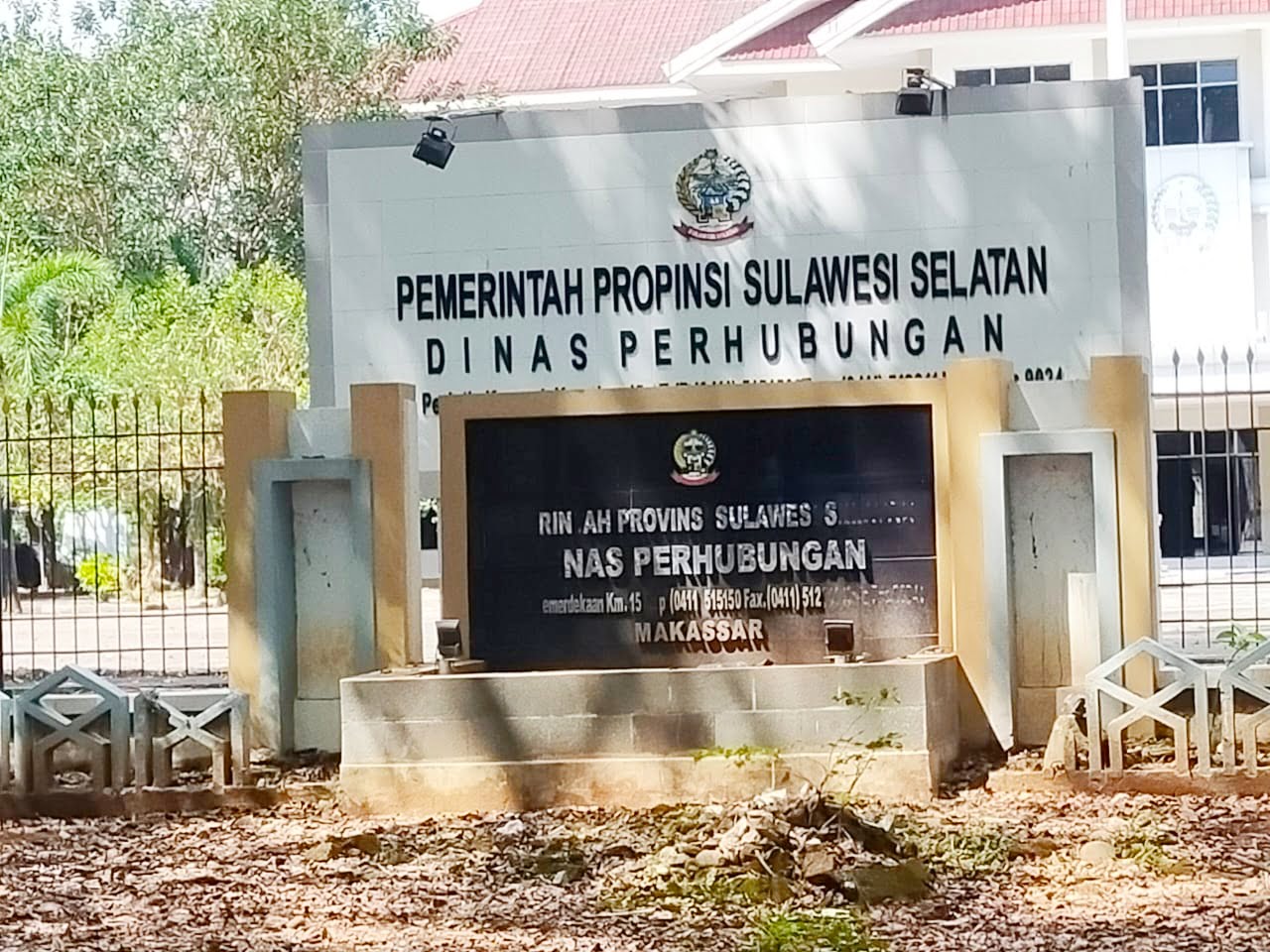 Dinas Perhubungan Provinsi Sulawesi Selatan.
