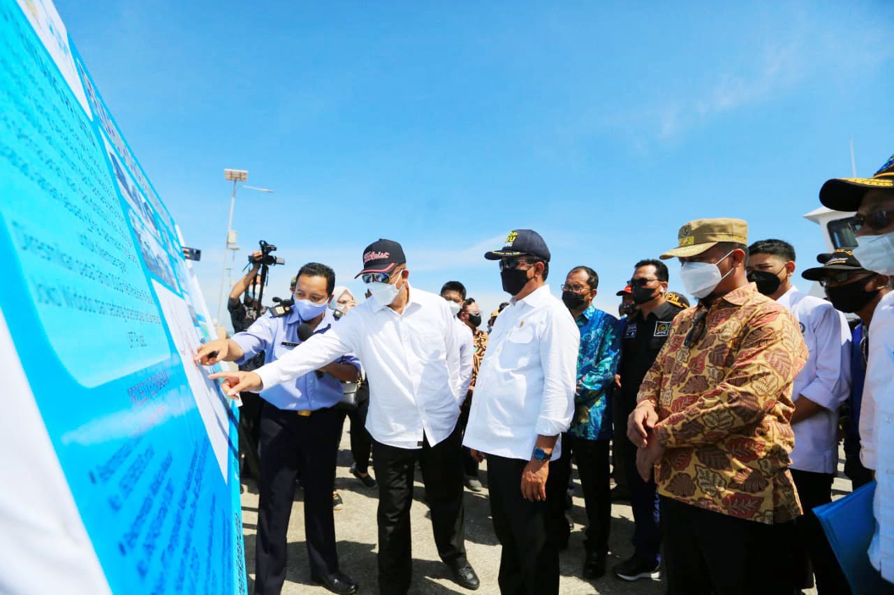 Dampingi Menteri Trenggono, Walikota Danny Pomanto Sebut Untia Pelabuhan Potensial