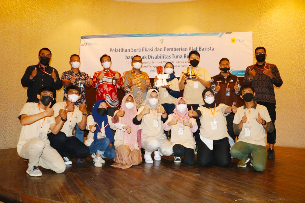 PLN Beri Pelatihan Barista & Bangkitkan Semangat Usaha Disabilitas