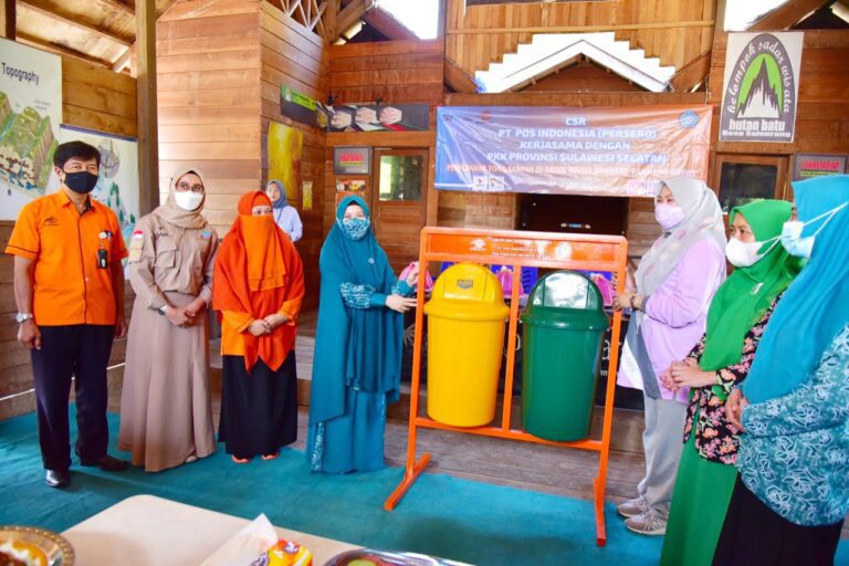 PKK Sulsel bersama PT Pos Indonesia Membuka Lapangan Kerja