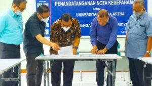 MOU dengan Kampus Widya Buana Semarang, UPA Siap Beri Pelatihan Pengelolaan Keuangan Aparat Desa