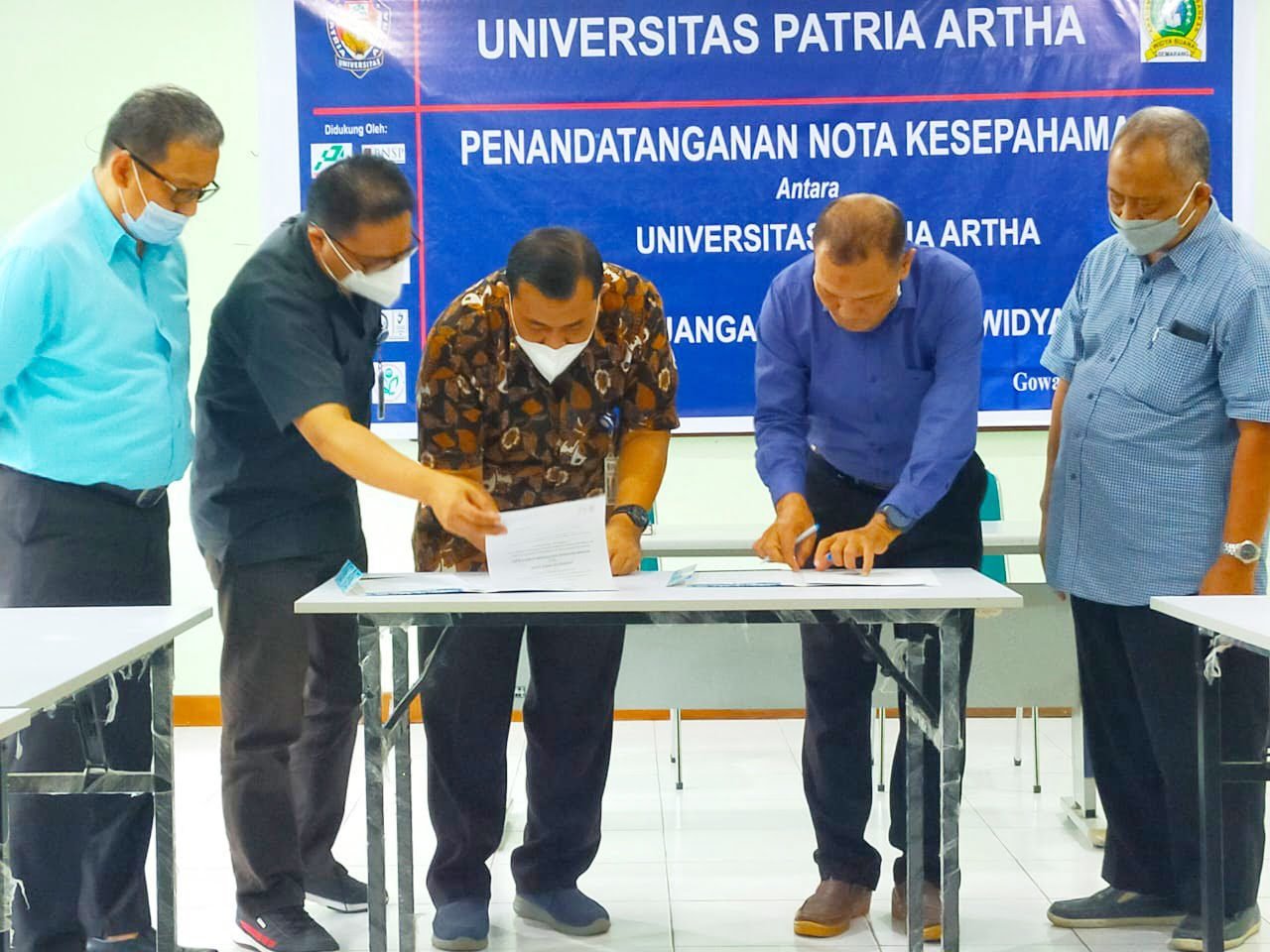 MOU dengan Kampus Widya Buana Semarang, UPA Siap Beri Pelatihan Pengelolaan Keuangan Aparat Desa