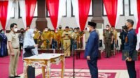 Dapat Restu Kemendagri, Plt Gubernur Sulsel Lantik 77 ASN untuk Jabatan Eselon III & IV