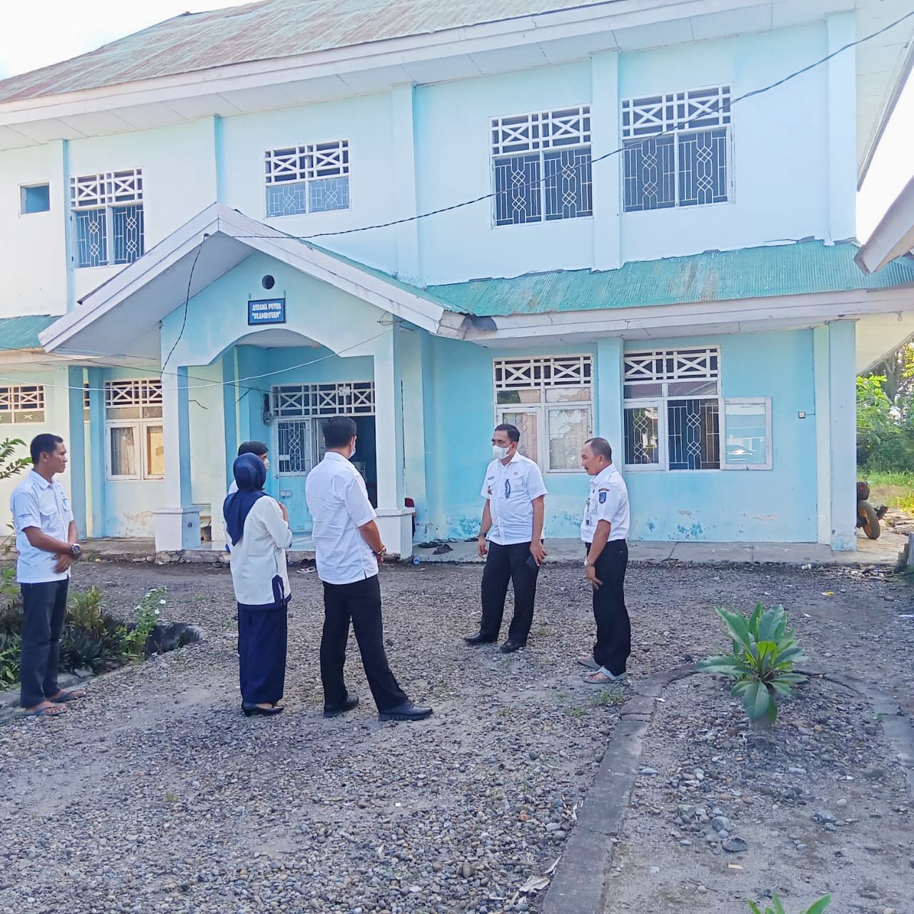 Lantai Dua PPSBK Nirannuang Bakal Runtuh