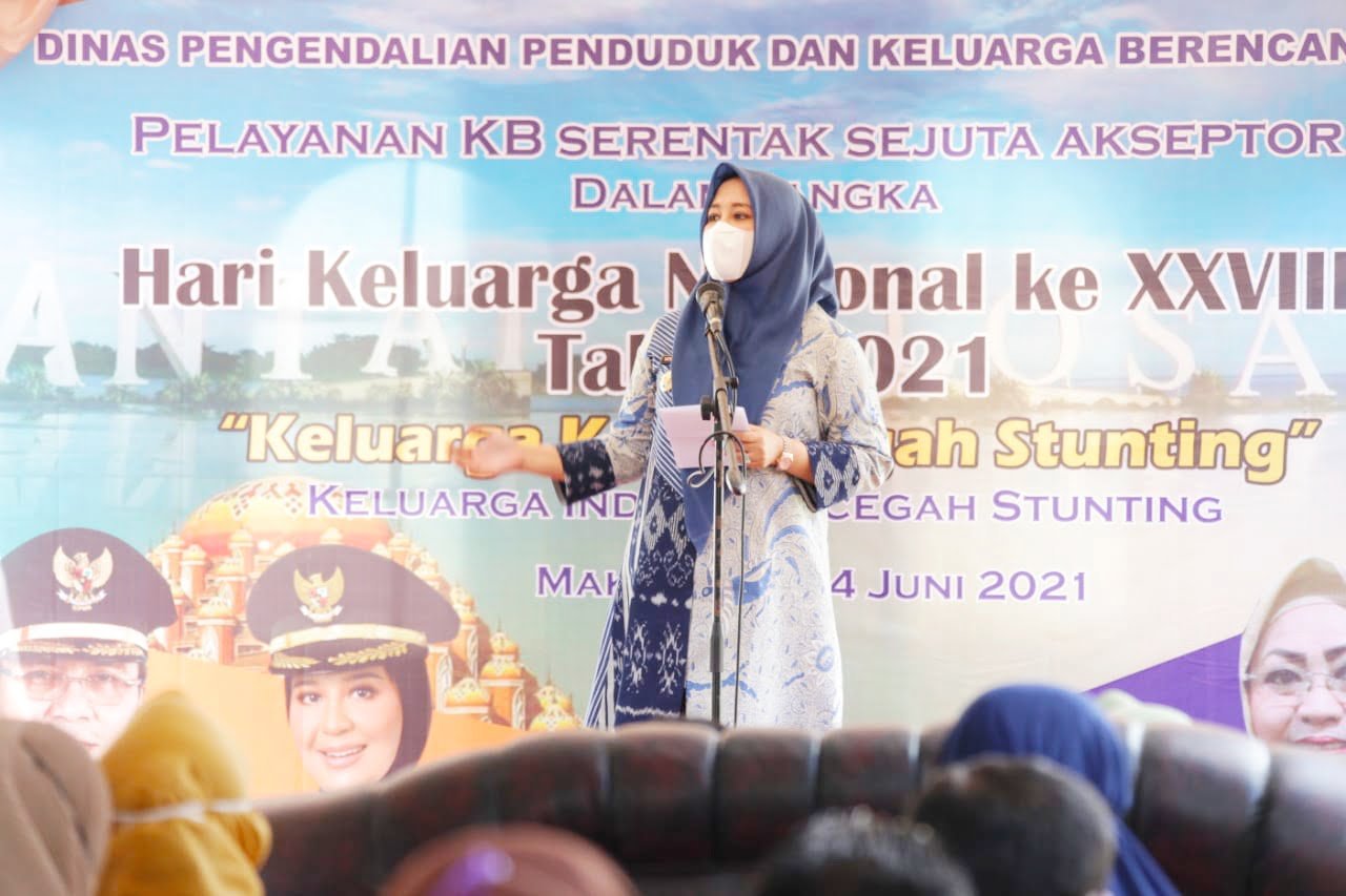 Buka Pencanangan Sejuta Akseptor, Fatma: bapak-bapak juga berperan aktif