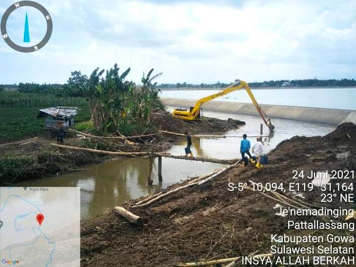 BBWS-PJ Keruk Sungai di Antang, Plt Gubernur: Pengerukan Untuk Mengurangi Dampak Banjir Tahunan