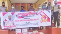 Peringati Hari Bhayangkara, Polsek Manggala Anjangsana ke Panti Asuhan