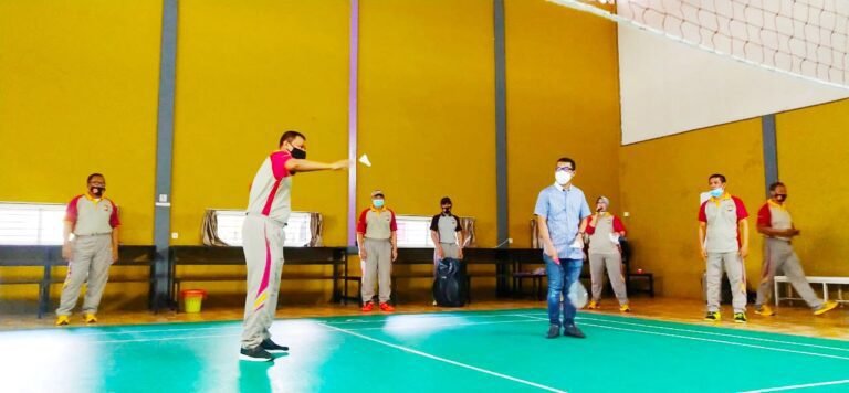 Polres Gowa Gelar Turnamen Bulutangkis Semarakkan Hari Bhayangkara ke-75