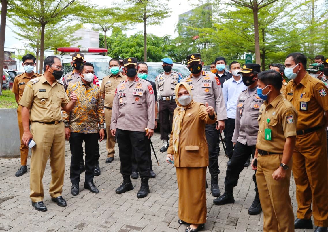 Antisipasi Lonjakan Cov-19, Danny Bersama Kapolda Sulsel Tinjau Kesiapan RS Daya