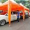 Warga Gowa-Makassar Antusias Ikut Vaksinasi Drive Thru di Citraland