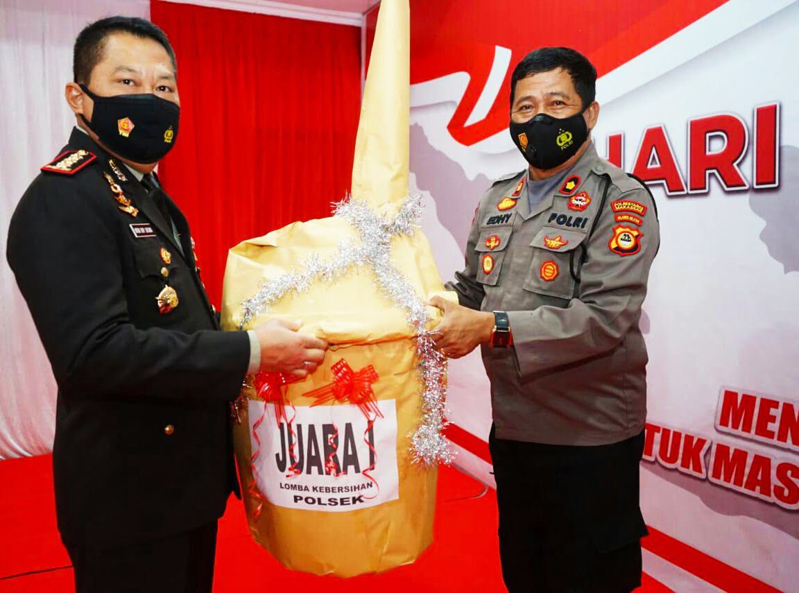 Polsek Manggala Raih 4 Juara Dalam HUT Bhayangkara Tingkat Polrestabes Makassar