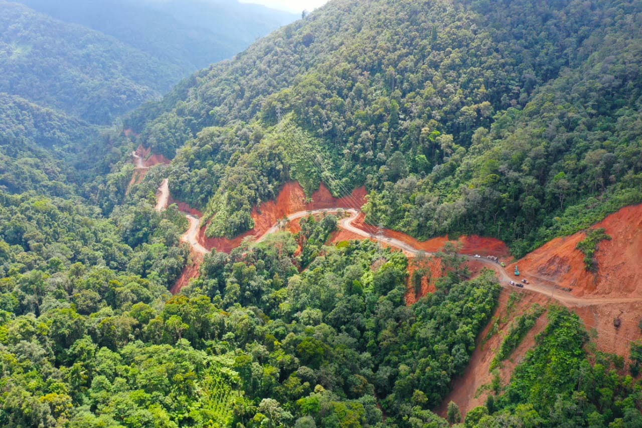 Tinjau Jalan Rintisan Palopo - Pantilang - Torut, Gubernur Sulsel komitmen pemerataan pembangunan di wilayah terisolir 2 Progres pembangunan jalan ruas Latuppa - Bonglo - Salulimbong - Pantilang, Minggu (4/7/2021).