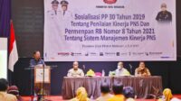 Pemkot Makassar Sosialisasi PP 30/2019, soal Penilaian Kinerja PNS