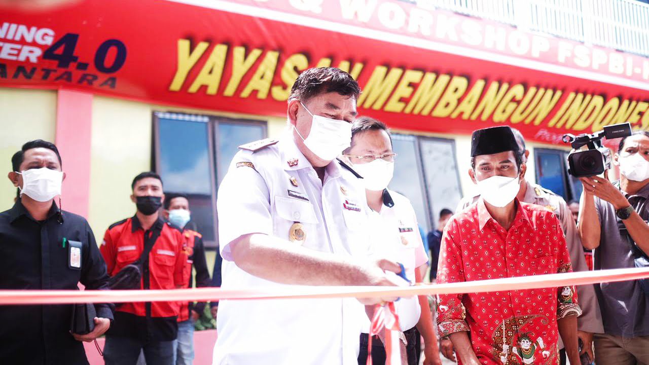Sekprov Sulsel Apresiasi Hadirnya Gedung Pelatihan Komunitas BLK FSPBI dan KSN
