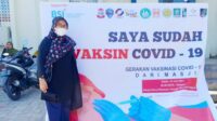 Bantu Putus Rantai Covid-19, Gabungan OKP Makassar Gelar Vaksinasi Massal