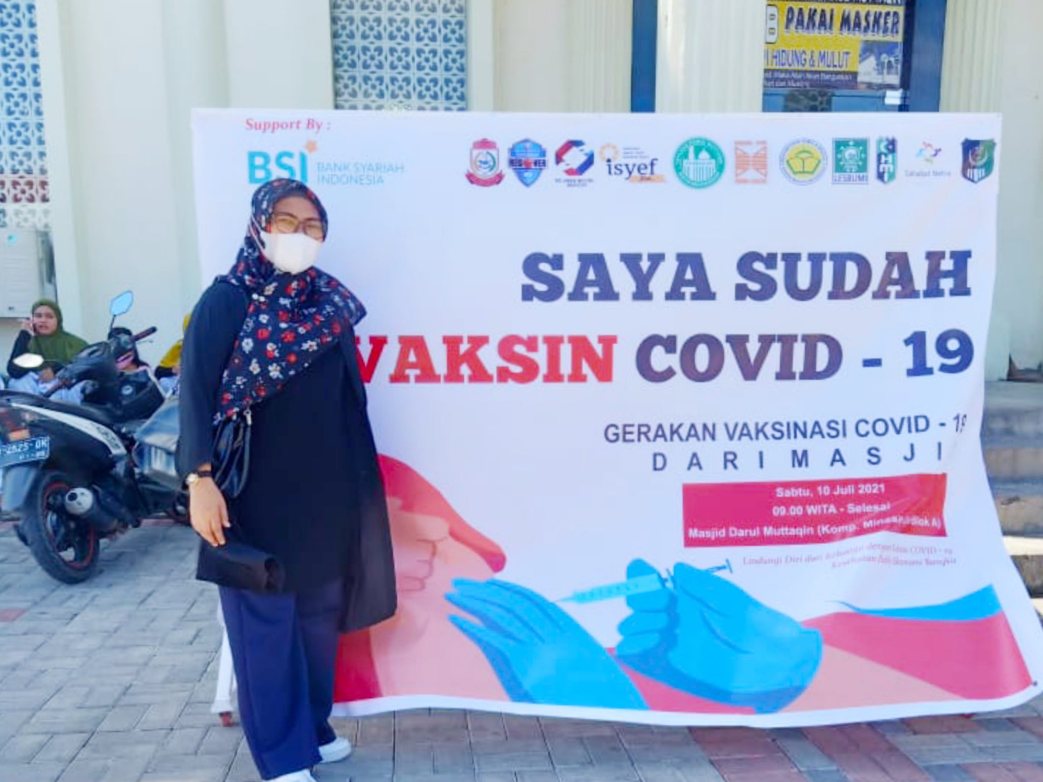 Bantu Putus Rantai Covid-19, Gabungan OKP Makassar Gelar Vaksinasi Massal