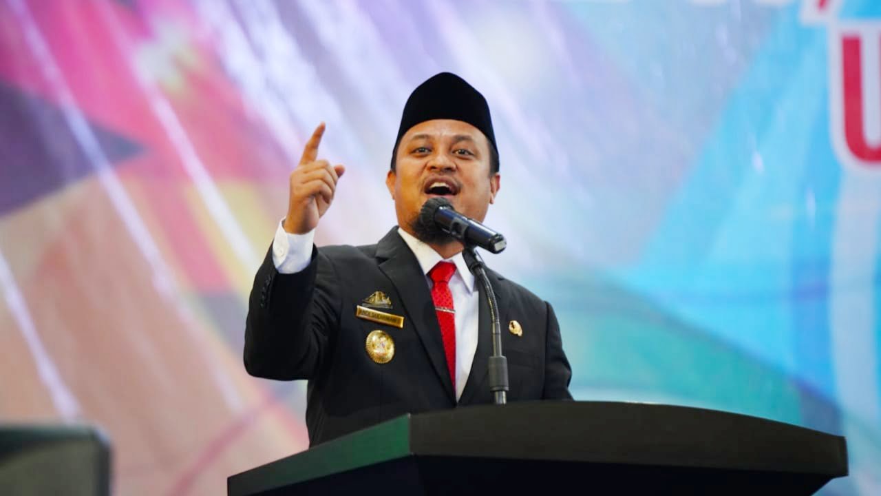 Andi Sudirman Sulaiman, Pelaksana Tugas Gubernur Sulawesi Selatan.