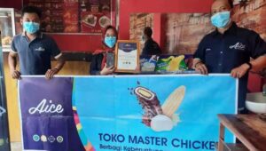 Aice Komitmen Bantu UMKM dan Edukasi Masker ke Masyarakat