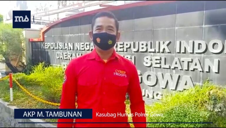 Kasubbag Humas Polres Gowa AKP M Tambunan