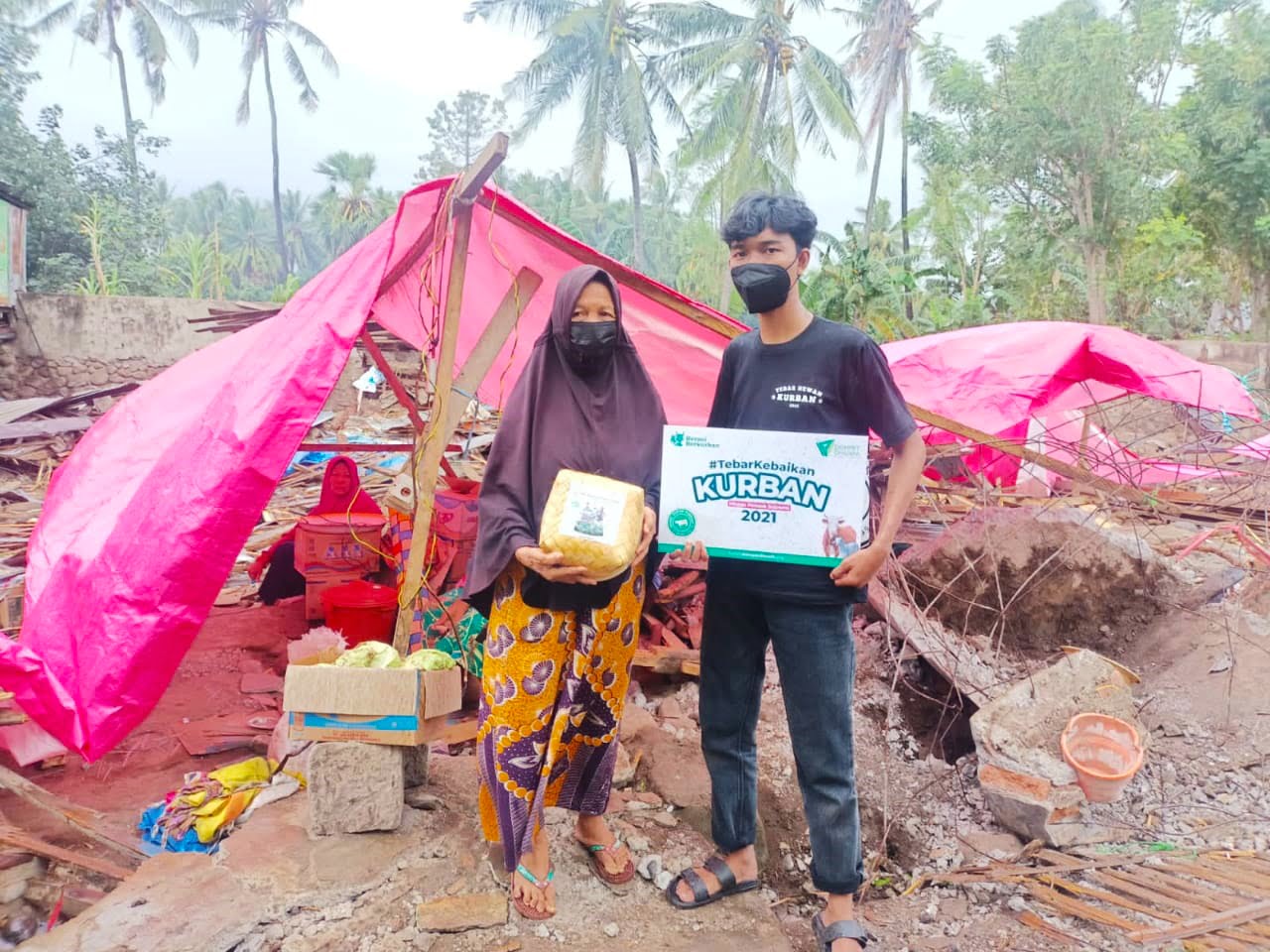 Dompet Dhuafa Tebar Hewan Kurban Hingga Ke Wilayah Terdampak Bencana Alam Sulsel-Sulbar
