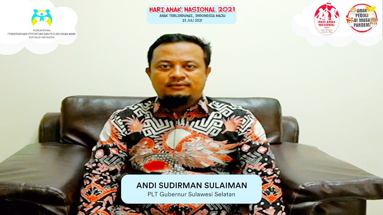 Hadiri HAN 2021 bersama Jokowi, Berikut Pesan Plt Gubernur Sulsel
