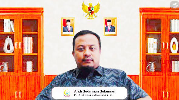 Pelaksana Tugas Gubernur Sulawesi Selatan Andi Sudirman Sulaiman