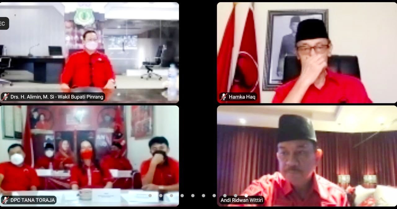 Andi Sudirman Paparkan Program Pemulihan Ekonomi & Penanganan Covid di Rakerda II PDIP Sulsel