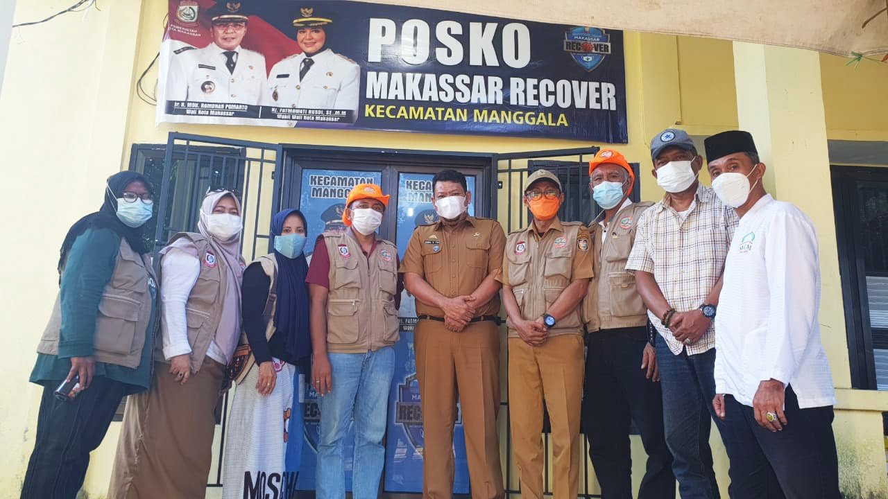 "Birma Peduli" Serahkan Bantuan Vitamin untuk Korlap-Korlu Makassar Recover Se Kecamatan Manggala