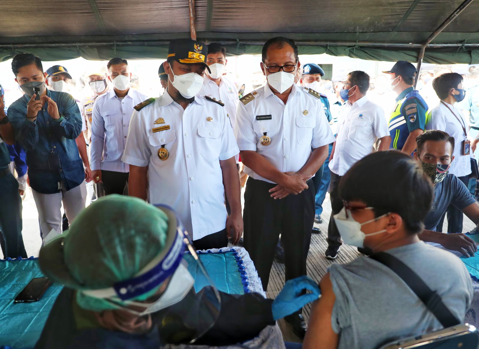 Danny Dukung Deklarasi Pelabuhan Makassar Wajib Vaksin