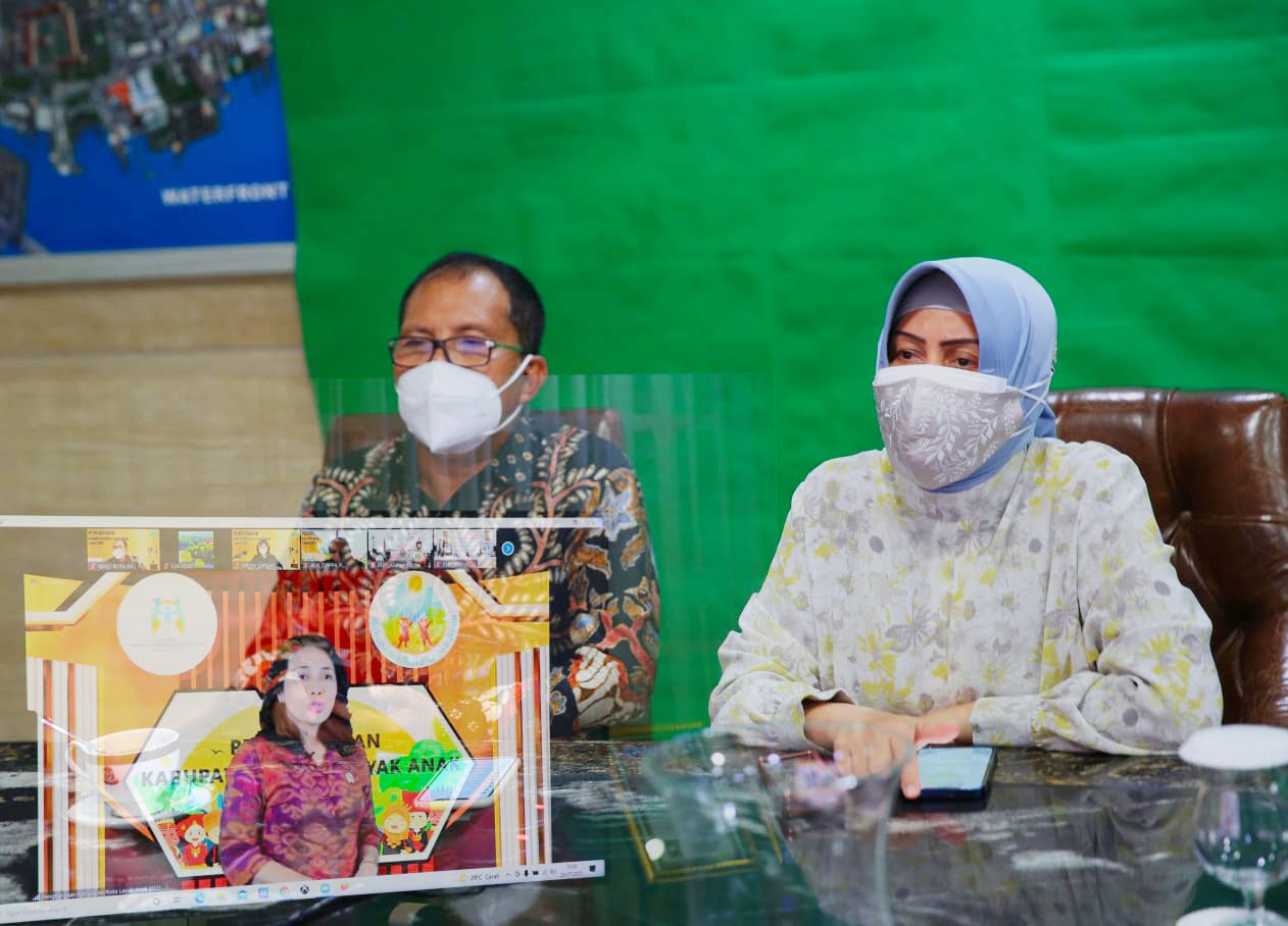 Pemkot Makassar Raih Kategori Layak Anak Tingkat Madya dari Kemen PPPA RI