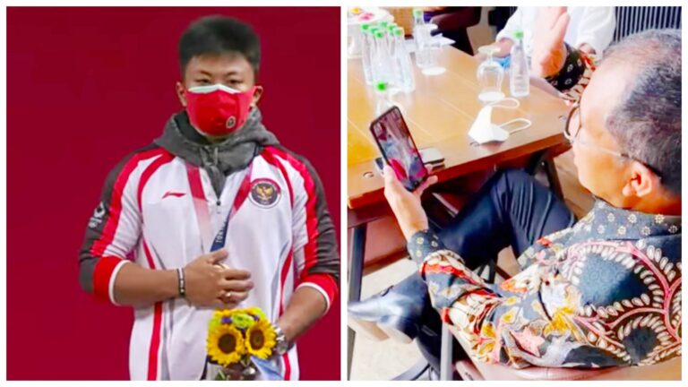 Danny Apresiasi Atlet Angkat Besi Asal Makassar Harumkan Indonesia di Olimpiade Tokyo 2020