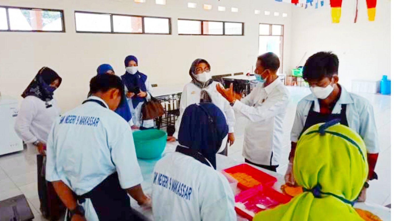 Kabid Pembinaan SMK Disdik Sulsel Kunjungi SMKN 9 Makassar