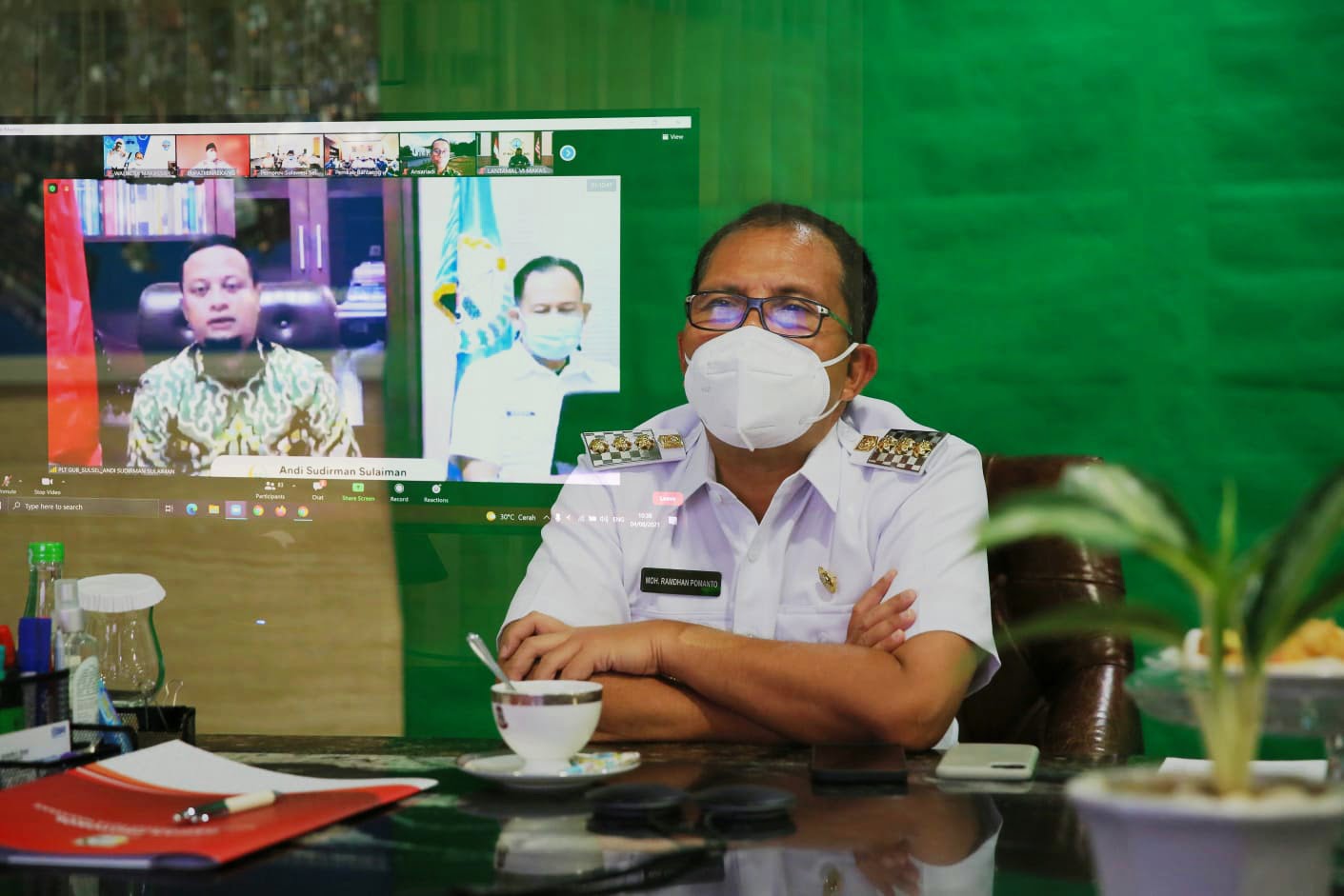 Plt Gubernur Sulsel Apresiasi Walikota Danny Gunakan KM Umsini sebagai Tempat Isolasi Apung