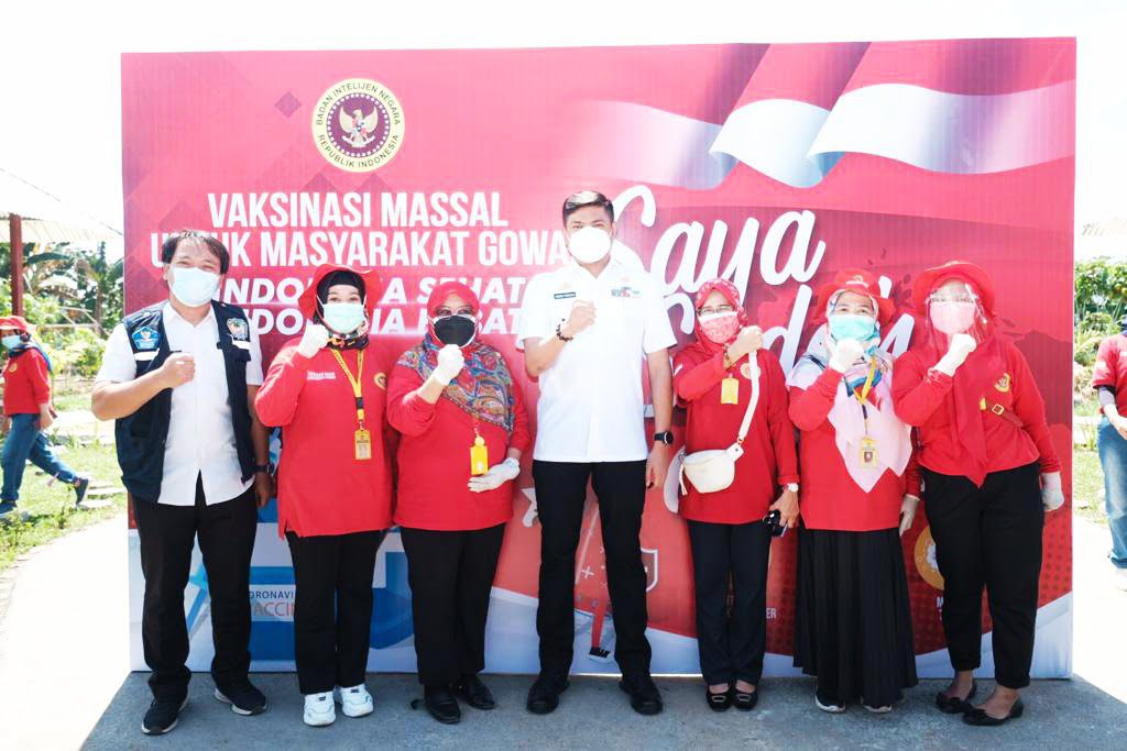 Hadiri Vaksinasi Massal untuk Pelajar, Adnan Harap Belajar Tatap Muka Bisa Segera Dilakukan