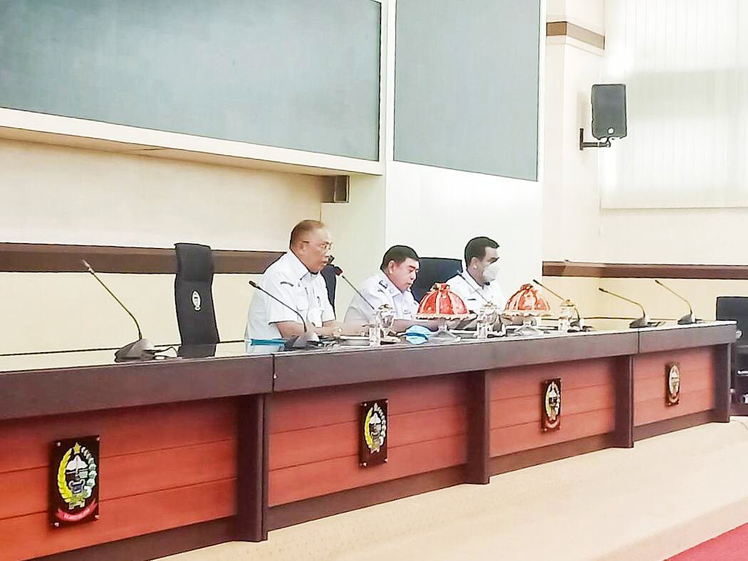 Sekprov Sulsel Pimpin Rakor Persiapan HUT RI Ke-76