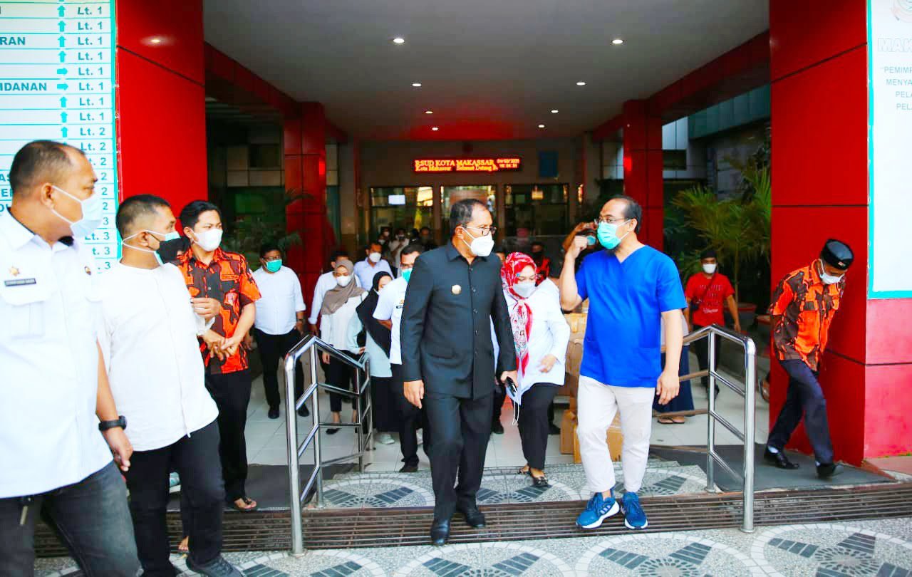 Jadikan RSUD Daya Makassar Rumah Sakit Covid 19, Danny Tambah Ketersediaan Tempat Tidur