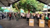 Kunjungi Makassar, Panglima TNI dan Kapolri Cek Petugas Tracer Covid-19